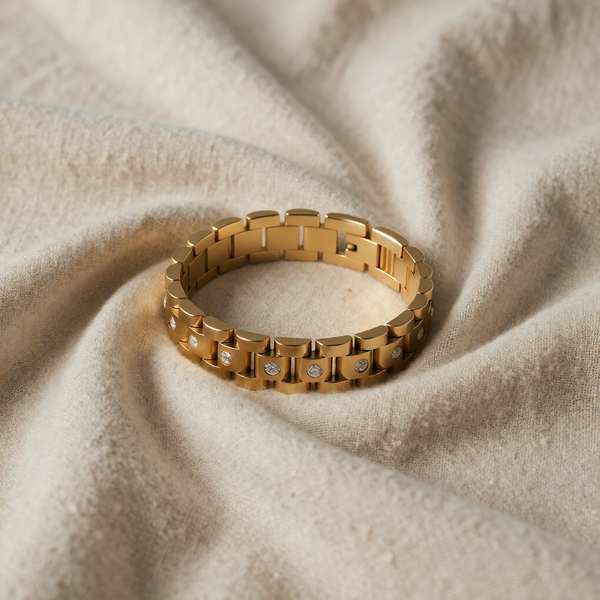 Bracciale Amira Grov Guldled